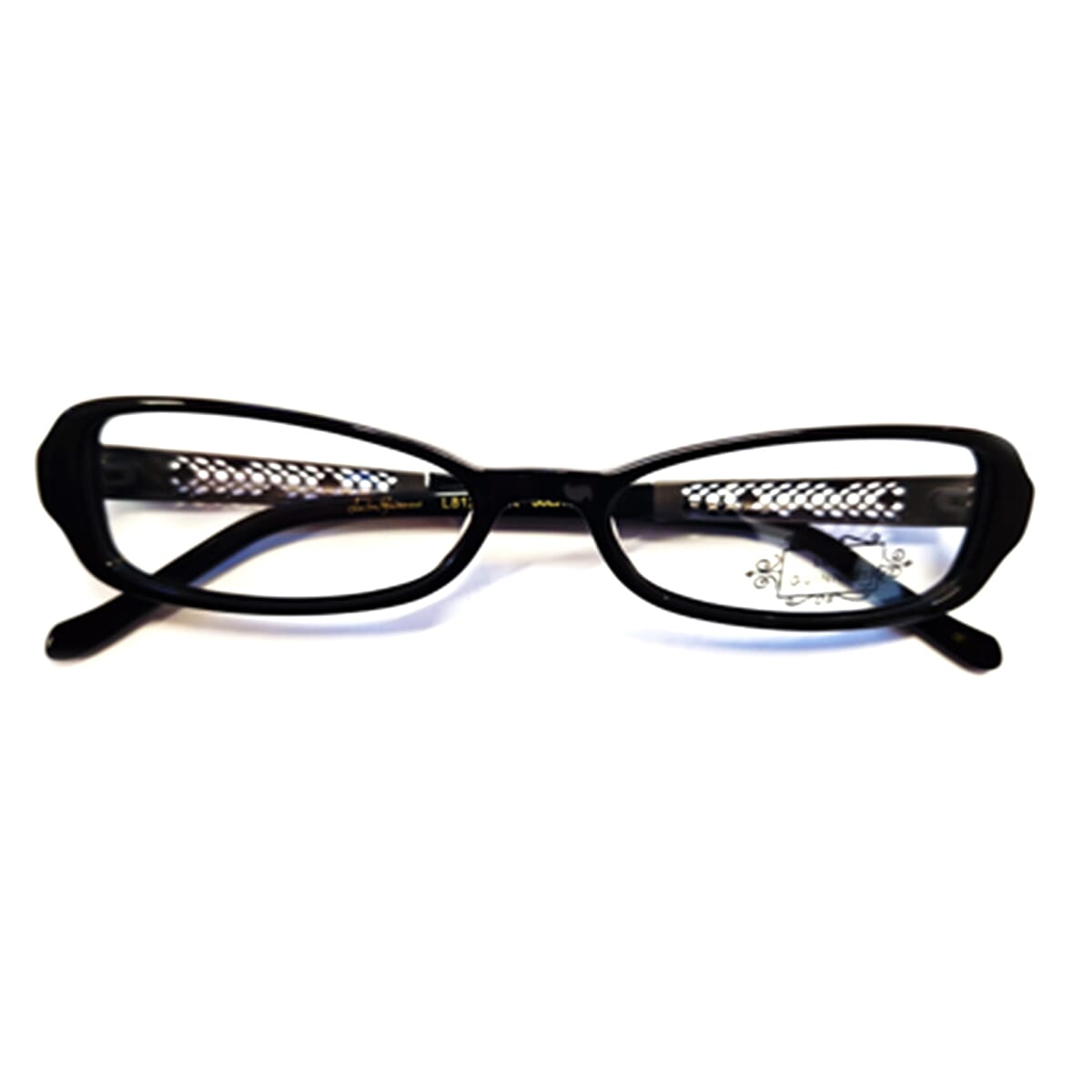 Designer Closeout - Lulu Guinness Reading Glasses (-2.5) - Black