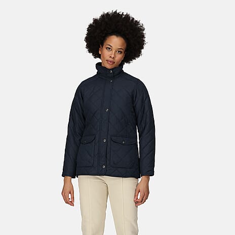 Regatta Quilted Jacket (Size 14)  - Navy