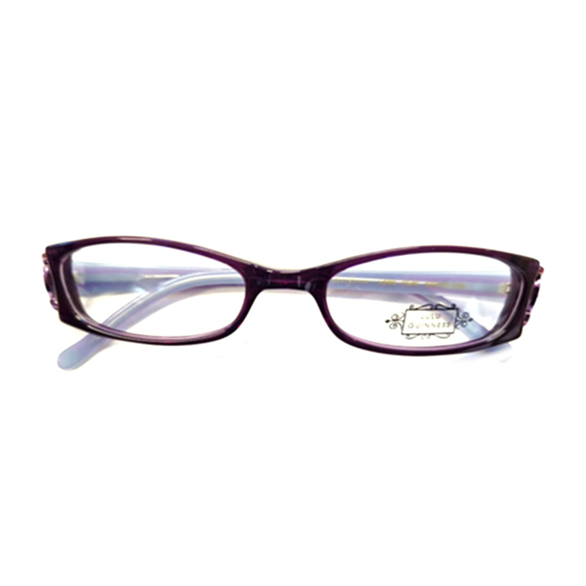 Designer Closeout - Lulu Guinness Reading Glasses (-3.0) - Purple