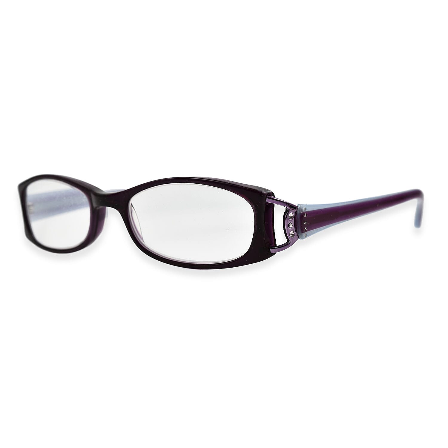 Designer Closeout - Lulu Guinness Reading Glasses (-3.0) - Purple