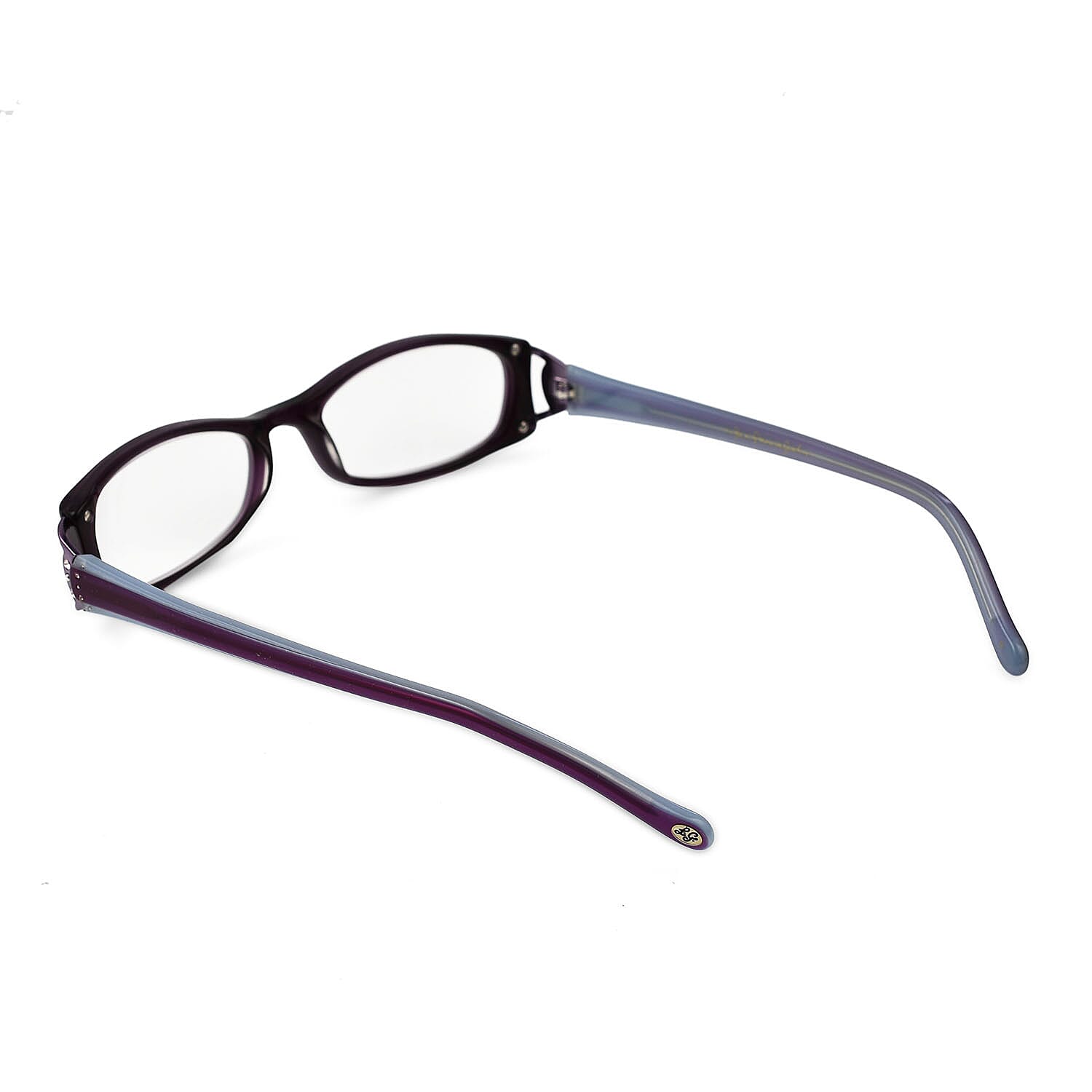 Designer Closeout - Lulu Guinness Reading Glasses (-3.0) - Purple