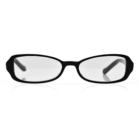 Designer Closeout - Lulu Guinness Reading Glasses (-3.5) - Black