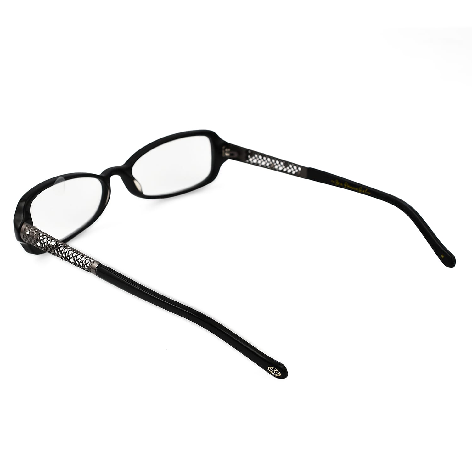 Designer Closeout - Lulu Guinness Reading Glasses (-4.0) - Black