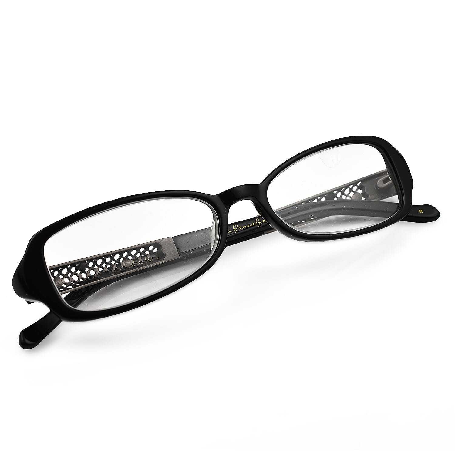 Designer Closeout - Lulu Guinness Reading Glasses (-4.0) - Black