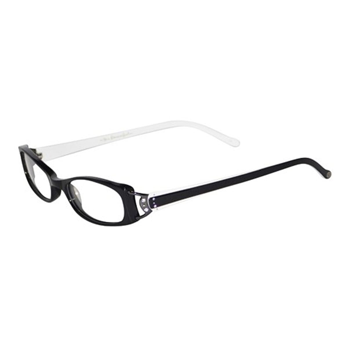 Designer Closeout - Lulu Guinness Reading Glasses (-4.0) - Black White