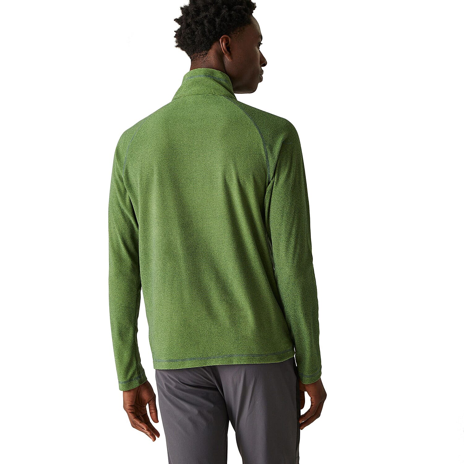 Regatta Montes Half Zip Fleece (Size-S) - Green