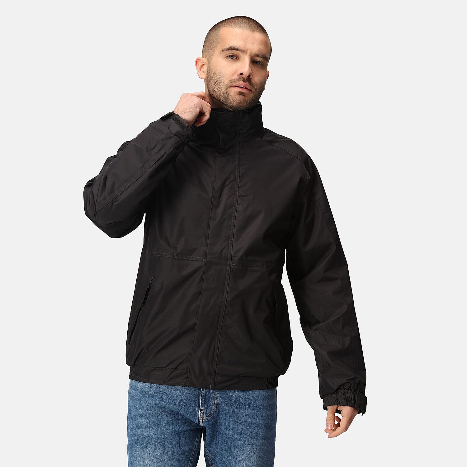 Regatta Dover Fleece Lined Jacket (Size M) - Black