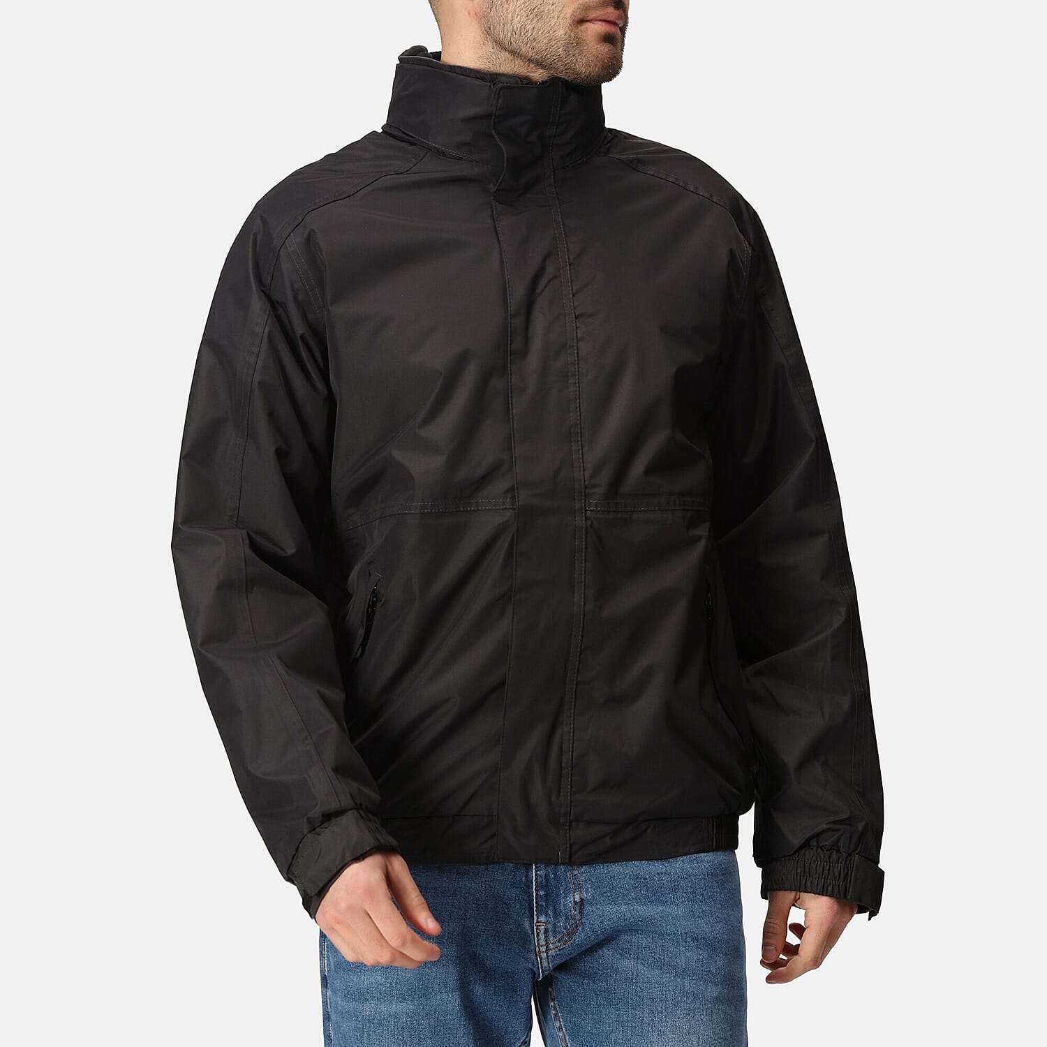 Regatta Dover Fleece Lined Jacket (Size M) - Black