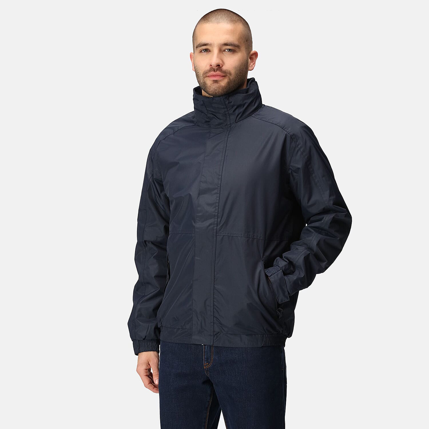 Regatta Dover Fleece Lined Jacket (Size S) - Navy