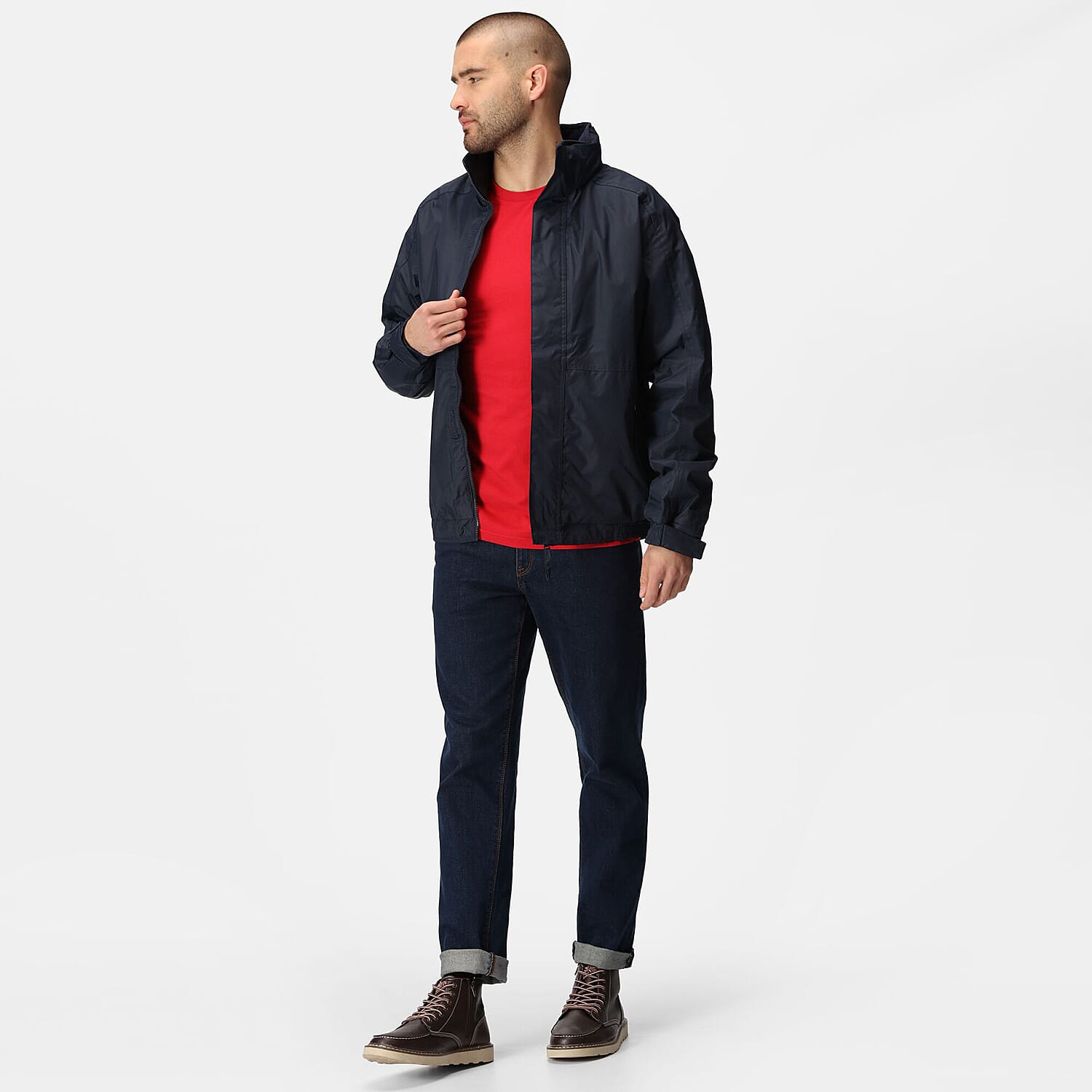 Regatta Dover Fleece Lined Jacket (Size S) - Navy