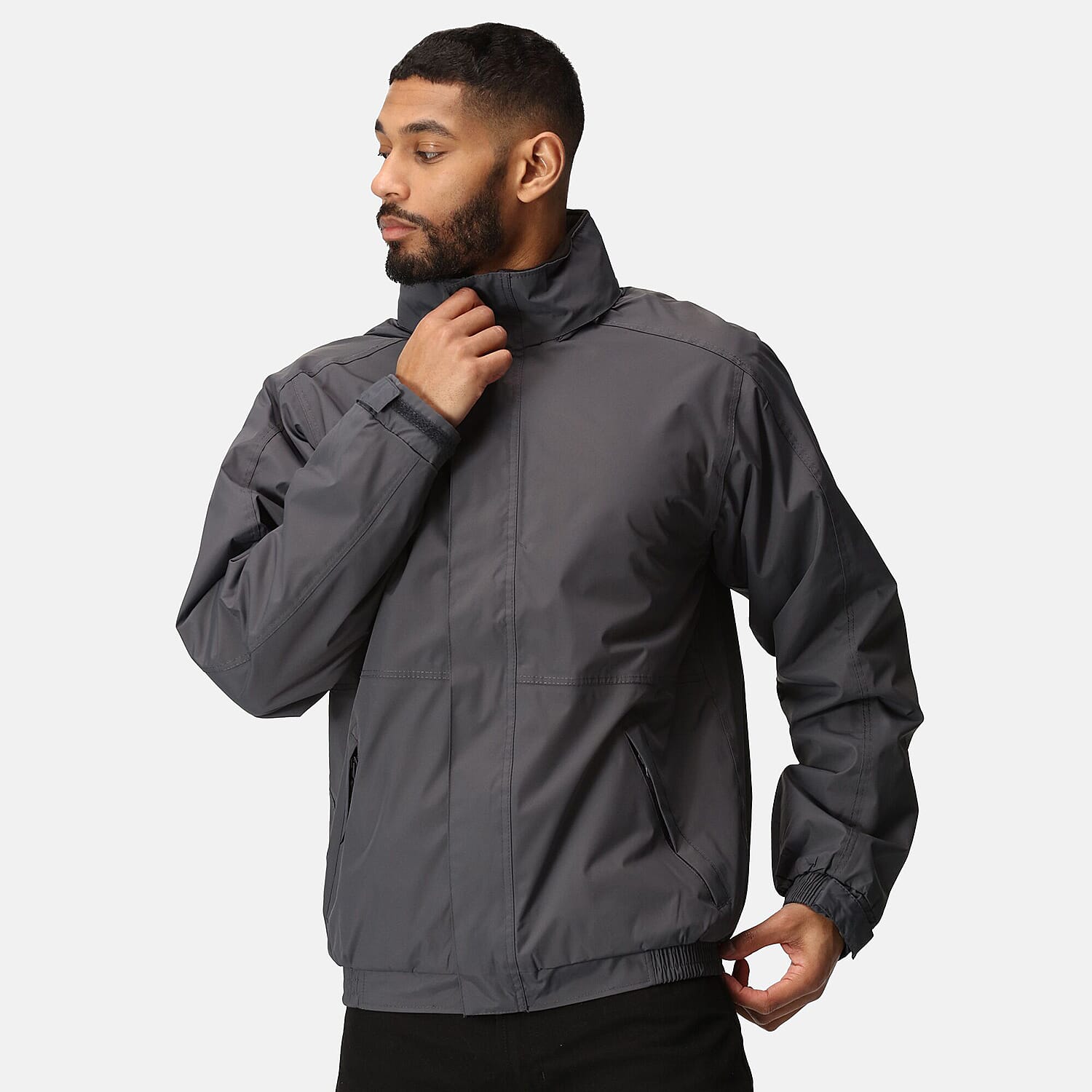 Regatta Dover Fleece Lined Jacket (Size S) - Sealgray