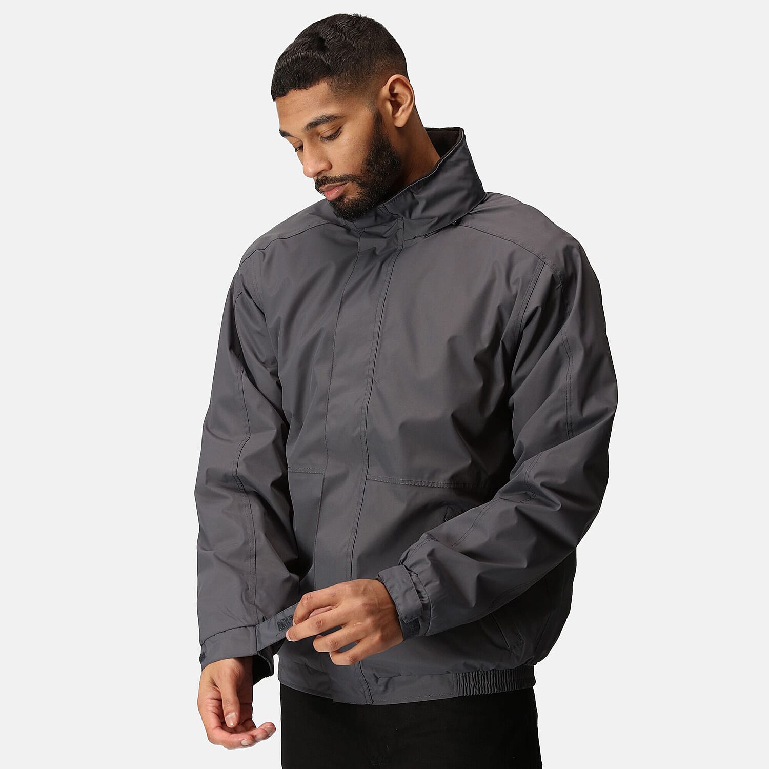 Regatta Dover Fleece Lined Jacket (Size S) - Sealgray