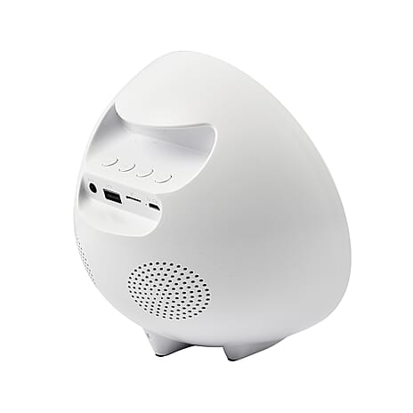 Dutch Originals Digital Sunrise Rechargeable Alarm Clock with 7 Colors LED Sunrise Simulator