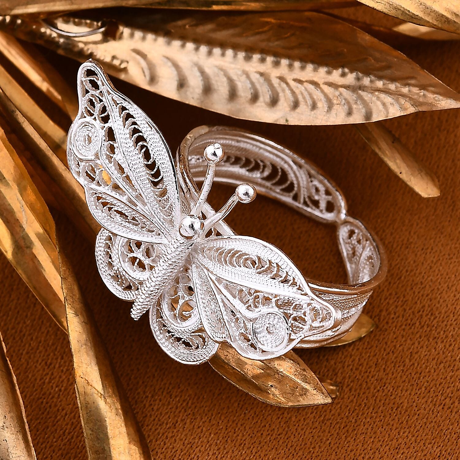 Butterfly Ring in Sterling Silver