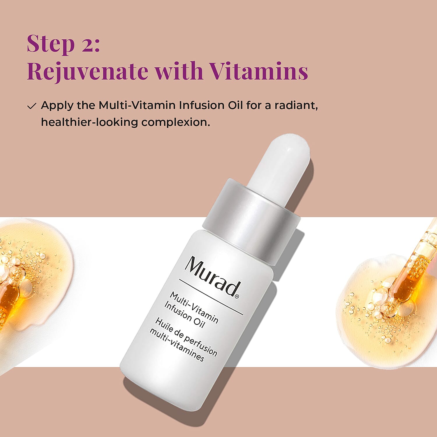 Set of 3 Murad Hydrate Trial Kit (Incl. 60ml Exfoliating Cleanser, 15ml, Moisture - 10ml Multi Vitamin Oil)