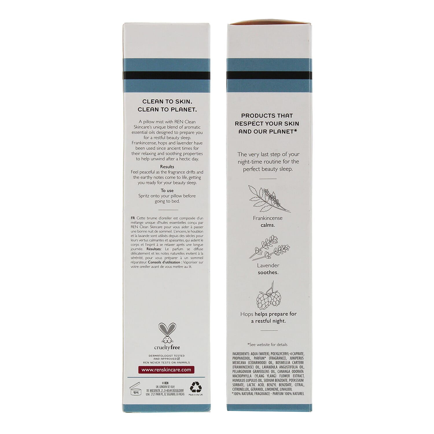 REN Pillow Sray Now To Sleep - 75Ml