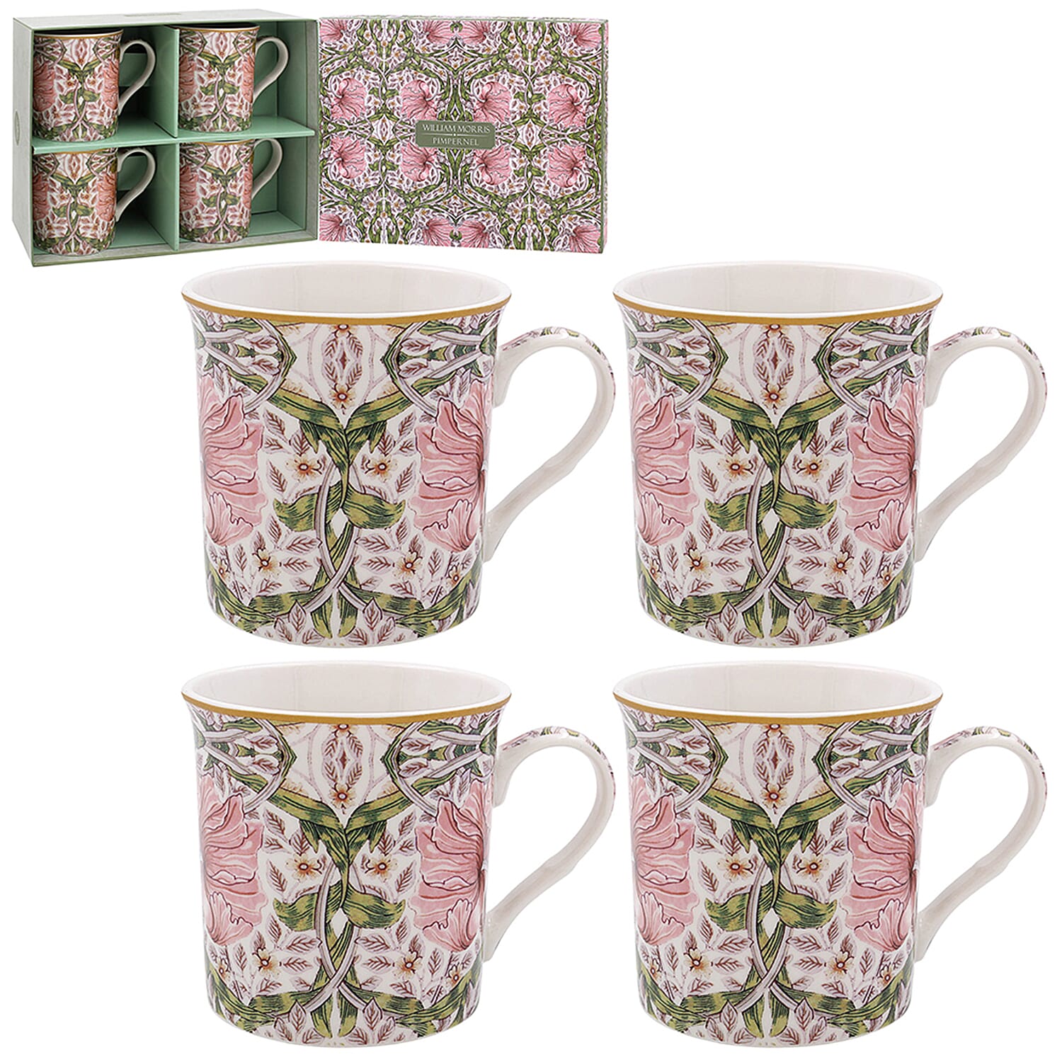Coffee, Travel Mug and Tea Cup (Size 1x1x1 cm) - Multi Color