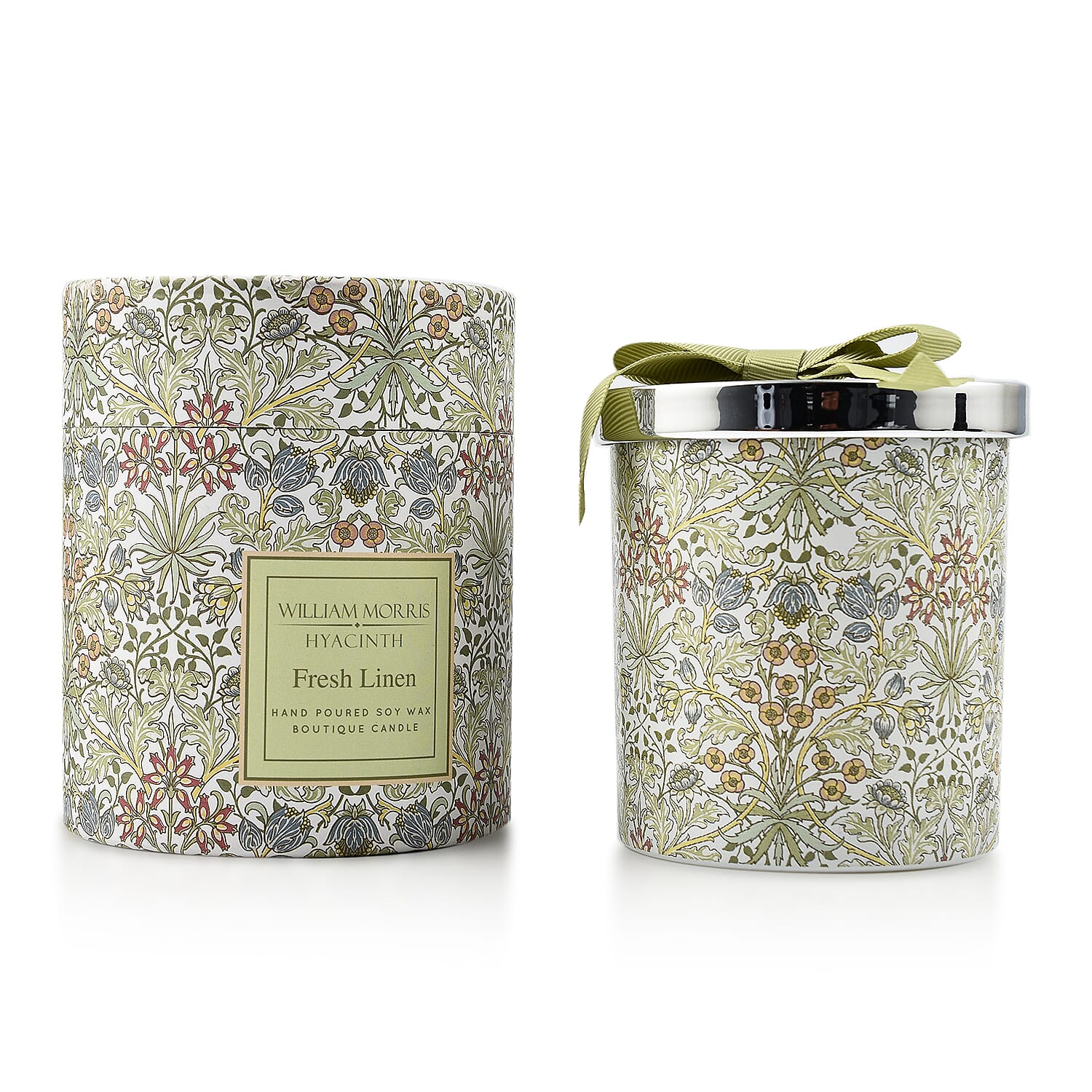 William Morris Hyacinth Candle (Size 10x9x9 cm) - Multi