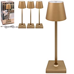 Lesser and Pavey Rechargeable Touch Lamp - White