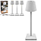 Lesser and Pavey Rechargeable Touch Lamp - White