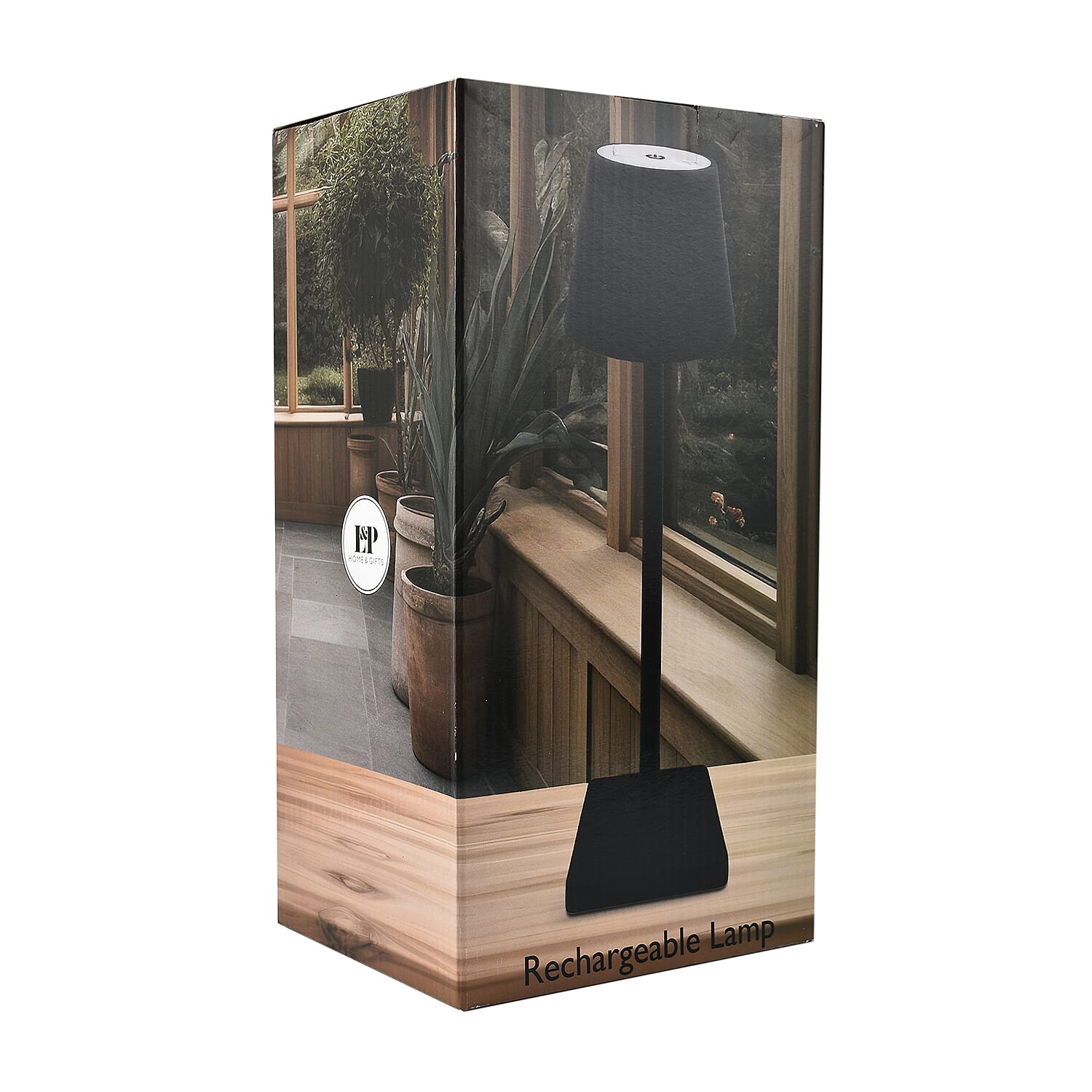 Lesser and Pavey Rechargeable Touch Lamp - Black