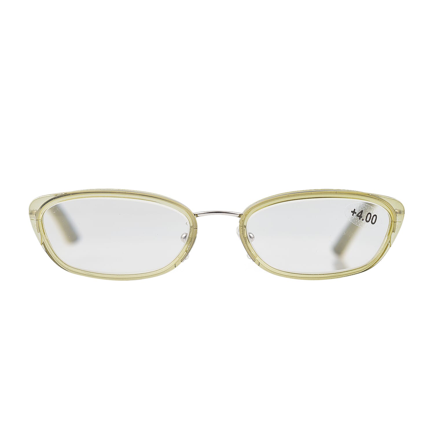 MAX MARA Rectangular Cat Eye Readers (Power 4.00) - Green