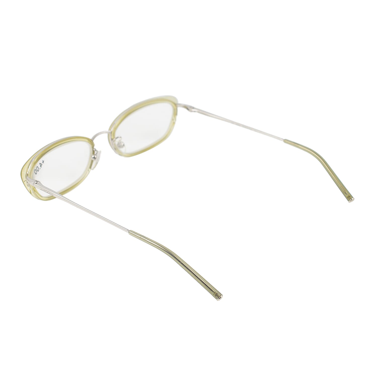 MAX MARA Rectangular Cat Eye Readers (Power 4.00) - Green