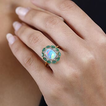 https://tjcuk.sirv.com/Products/77/2/7729299/Ethiopian-Opal-Emerald-White-Zircon-Main-Stone-With-Side-Stone-Ring-in_7729299_3.jpg?w=342&h=342
