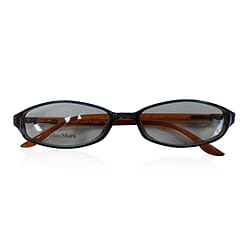 MAX MARA Rectangular Readers with Decorative Temples