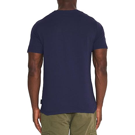 Bench Cotton Tee (Size 1x1 cm) - Navy