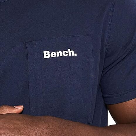 Bench Cotton Tee (Size 1x1 cm) - Navy