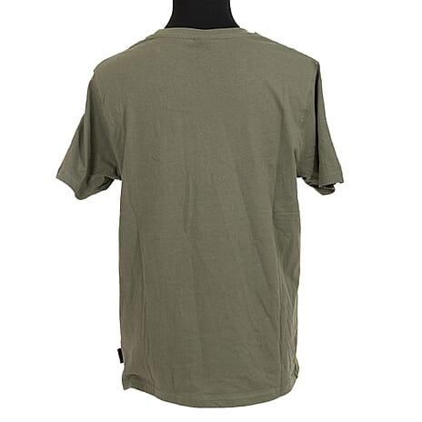 Mens Bench Cotton Tee (Size M) - Khaki