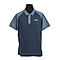 BENCH Mens Contrast Raglan 100% Cotton Polo Shirt - Navy