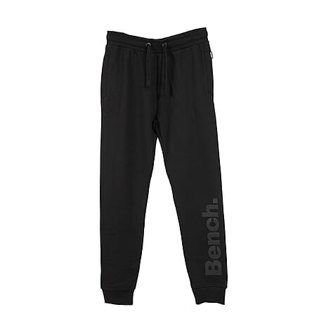 BENCH 70% Cotton Paxton Jogger (Size M) - Black