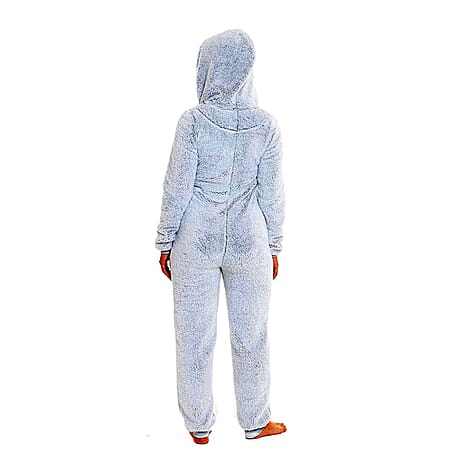 Ladies Cosy Fleece Onesie - Small