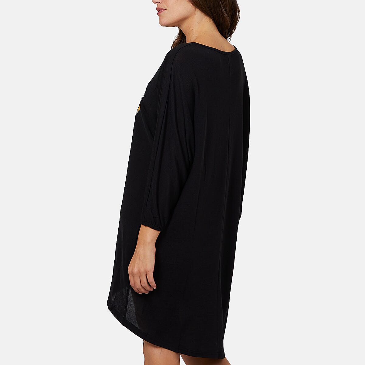 Nova of London Long Sleeve Top - Black (S-M)