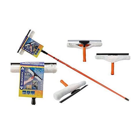 3.5m Telescopic Window Cleaner Squeegee