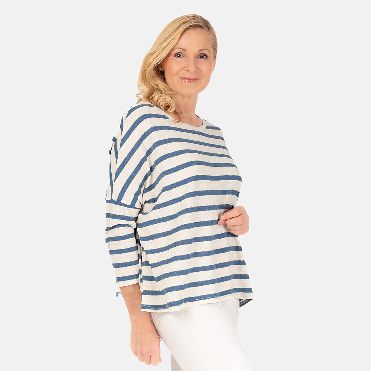 Cotton Top (Size 1x1 cm) - Denim