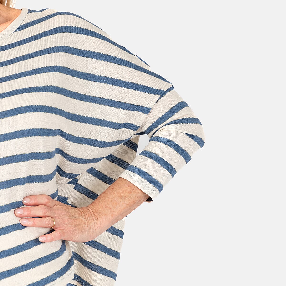 Cotton Top (Size 1x1 cm) - Denim