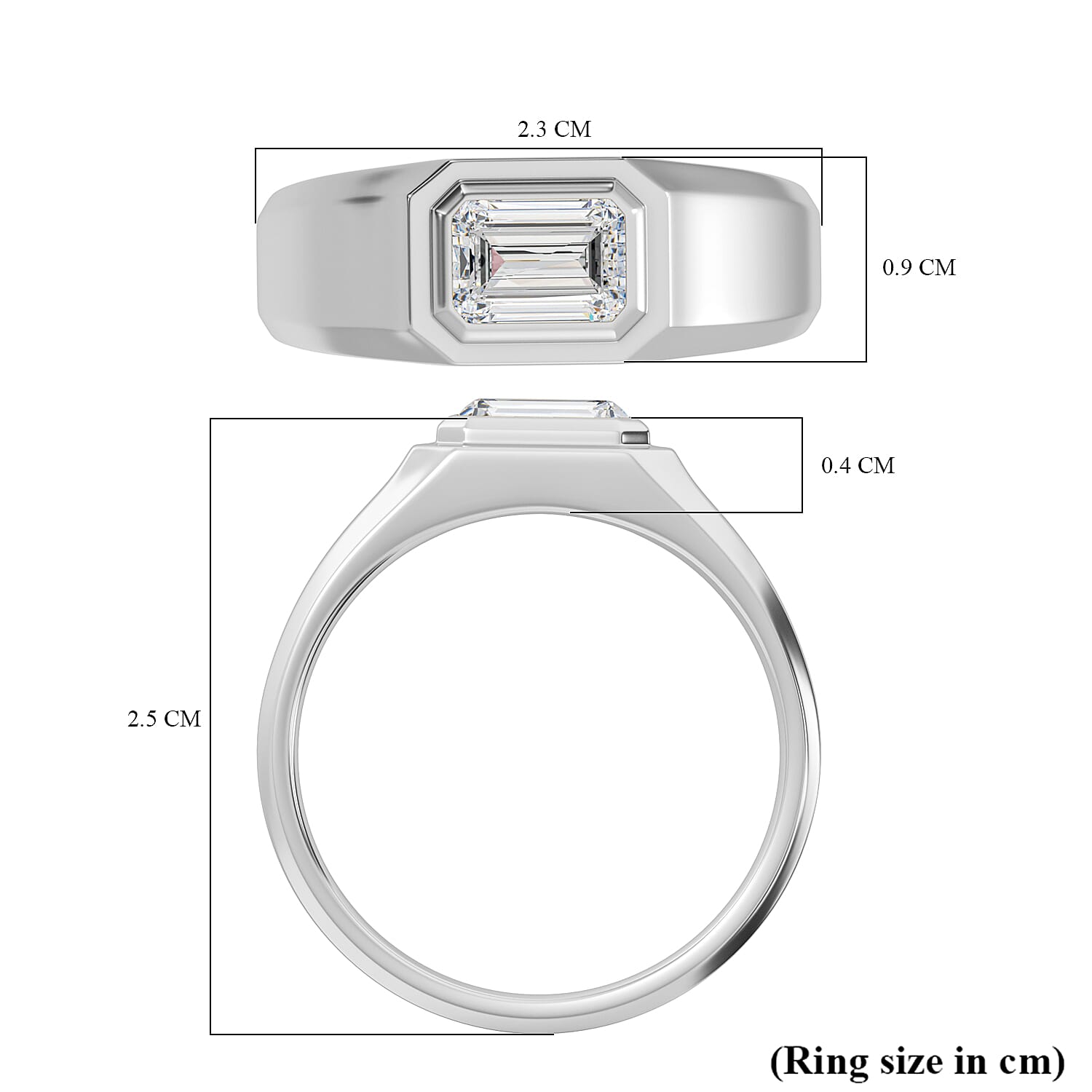 Luxuriant Diamond - 14K White Gold IGI Certified Lab Grown Diamond (VS1-E) Ring 1.00 Ct