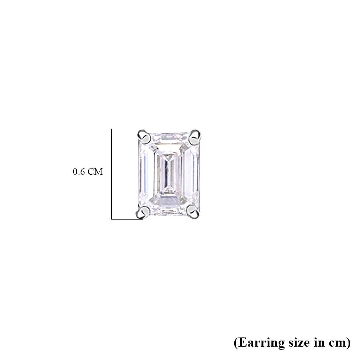 Luxuriant Diamond - 9K White Gold SGL Certified Lab Grown Diamond (VS-E-F) Stud Earrings 1.00 Ct