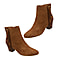 Ravel Premium Leather Womens Teelin Heeled Ankle Boots - BlackStripe