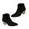 Ravel Premium Leather Womens Teelin Heeled Ankle Boots - BlackStripe