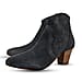 Ravel Premium Leather Womens Teelin Heeled Ankle Boots - BlackStripe
