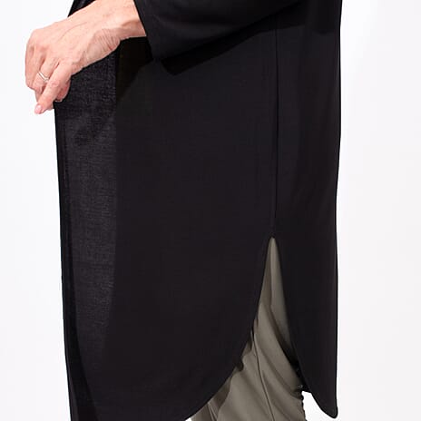 Polyester Jacket (Size 1x1 cm) - Black