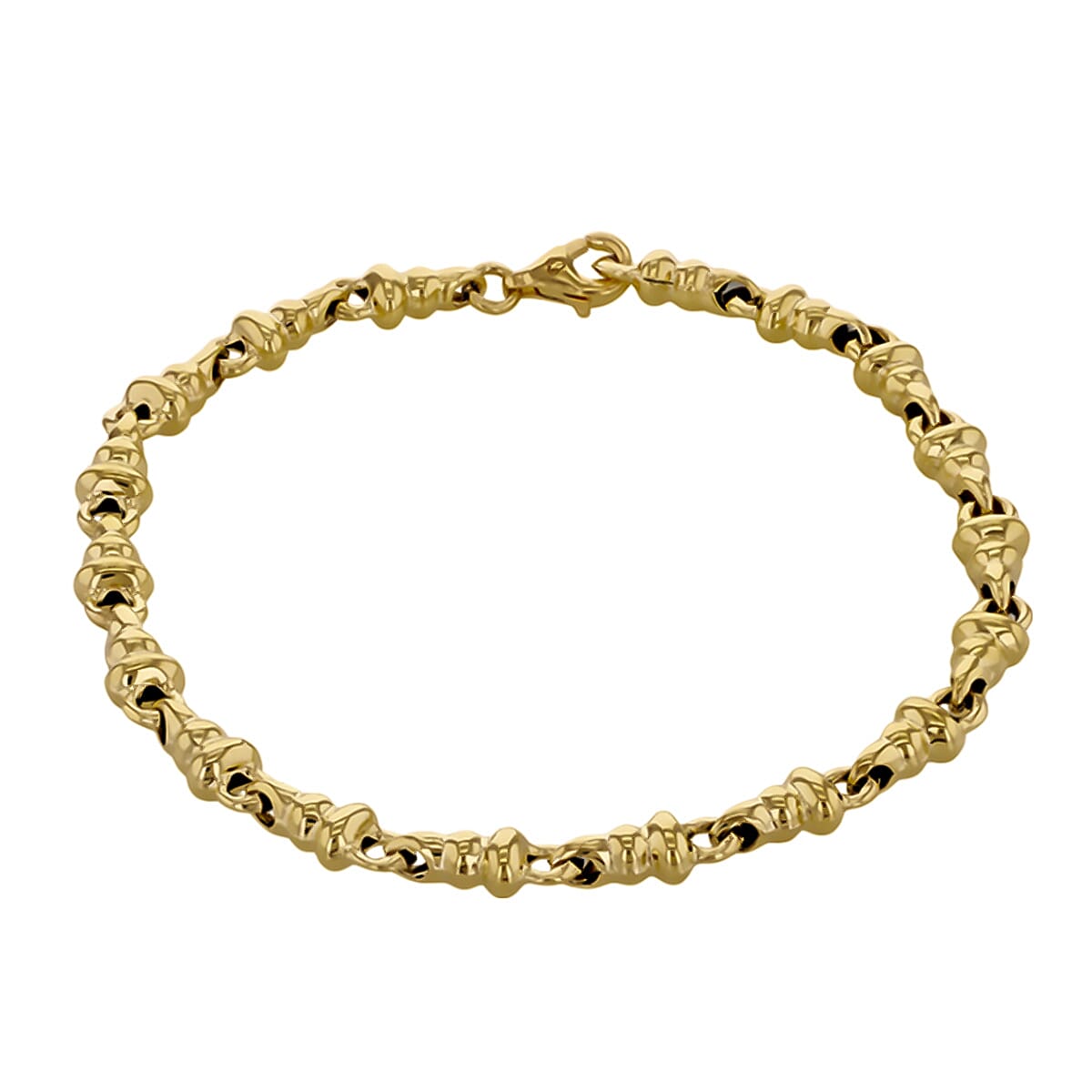 LIMITED EDITION - 9K Yellow Gold Bells Bracelet (Size - 7.25),  Gold Wt. 5.05 Gms