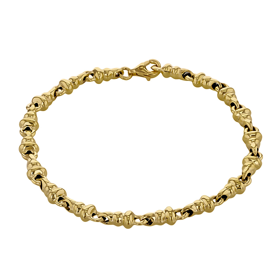 LIMITED EDITION - 9K Yellow Gold Bells Bracelet (Size - 7.25),  Gold Wt. 5.05 Gms