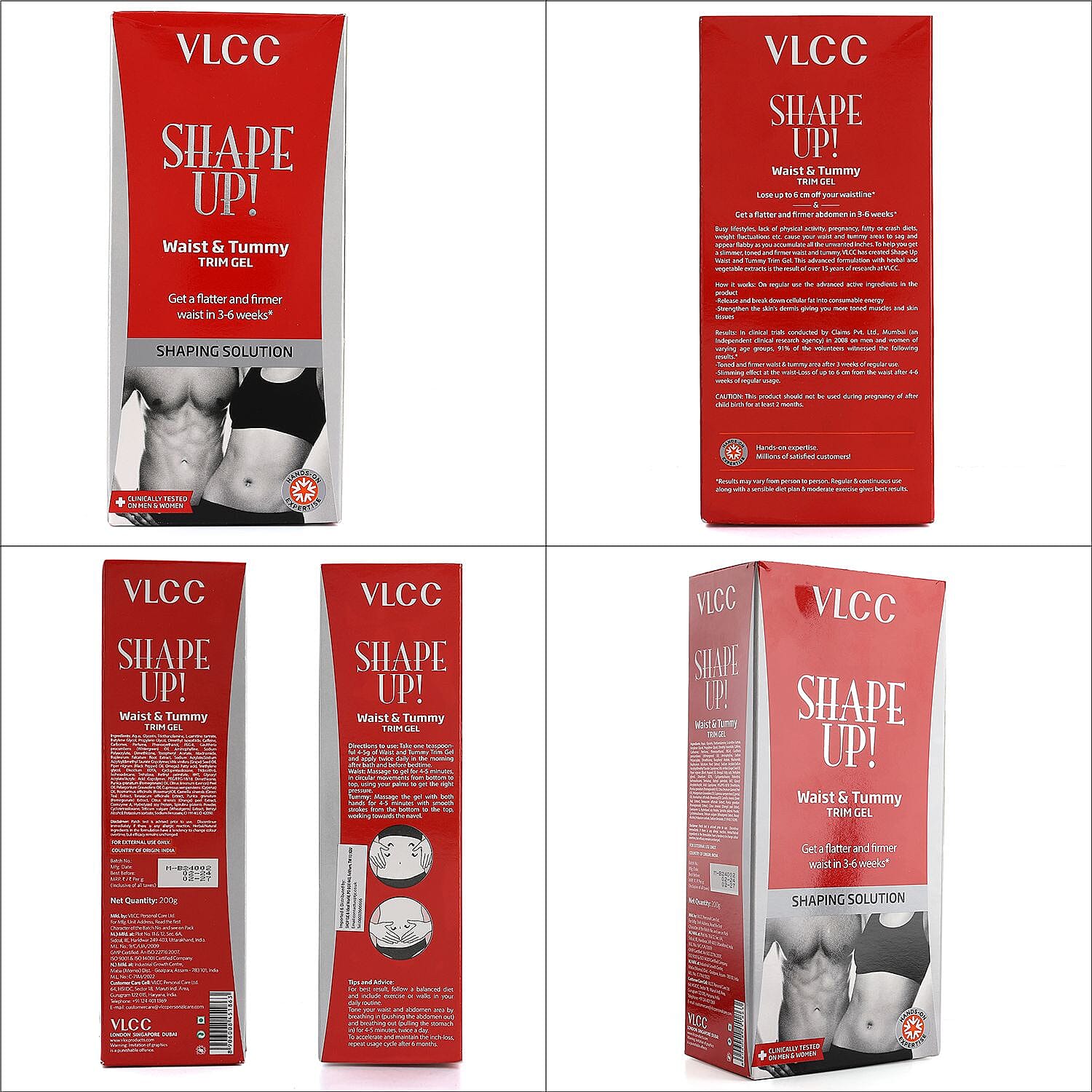 Shape Up Waist - Tummy TrimGel (200Gm)