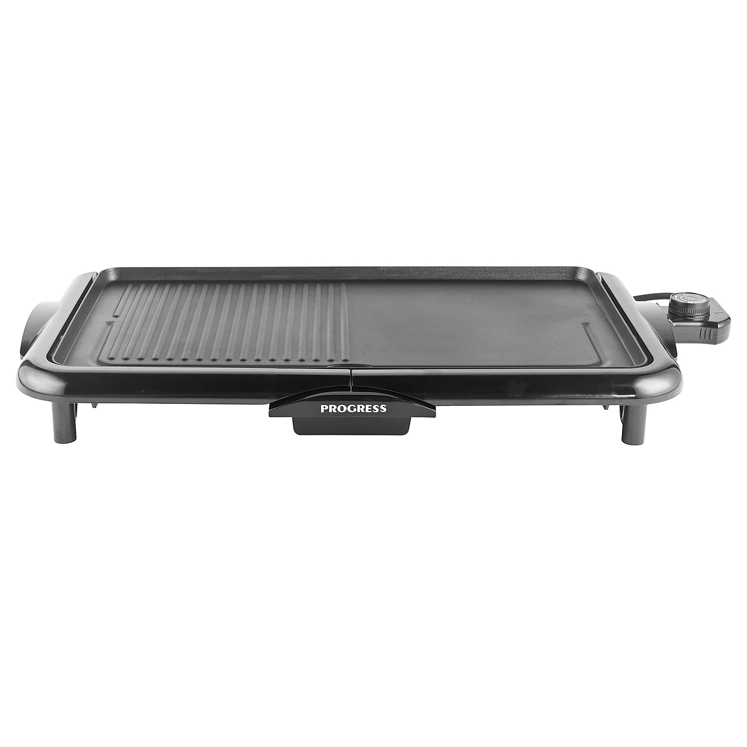 Grill Pan and Griddle (Size 33x10x60 cm) - Black
