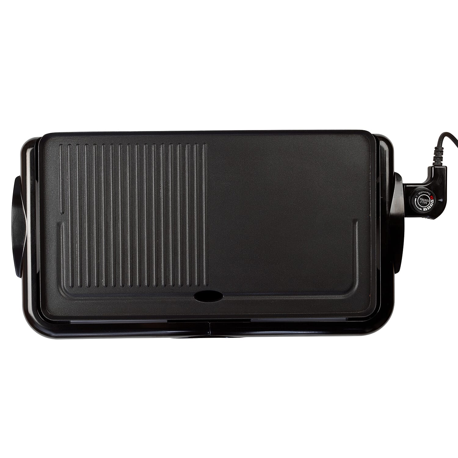 Grill Pan and Griddle (Size 33x10x60 cm) - Black